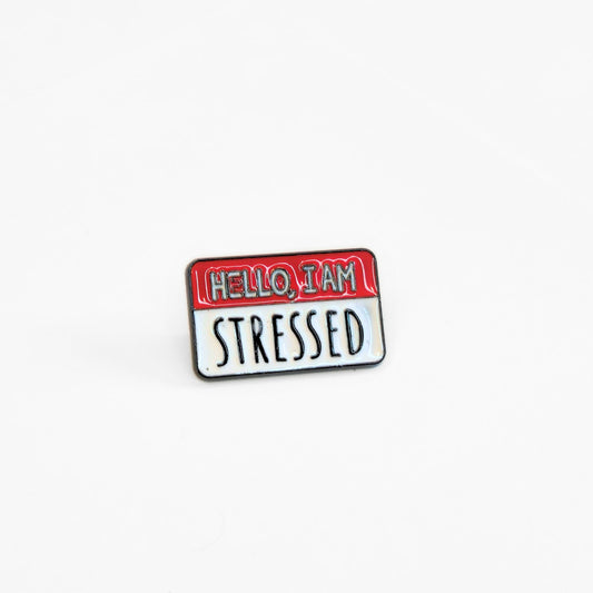 Hello, I Am Stressed | Collectible Pin - Velora