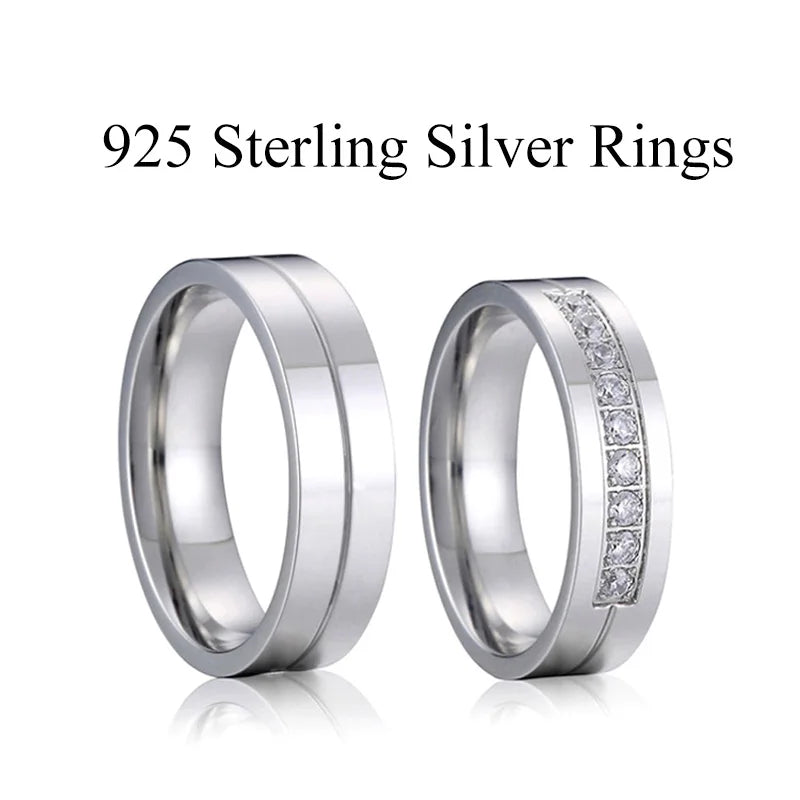 Pure Handmade Hammered 18K Gold Plated Wedding Rings Men & Women Stainless Steel Jewelry for Couples Valentine's Day Gifts - Velora