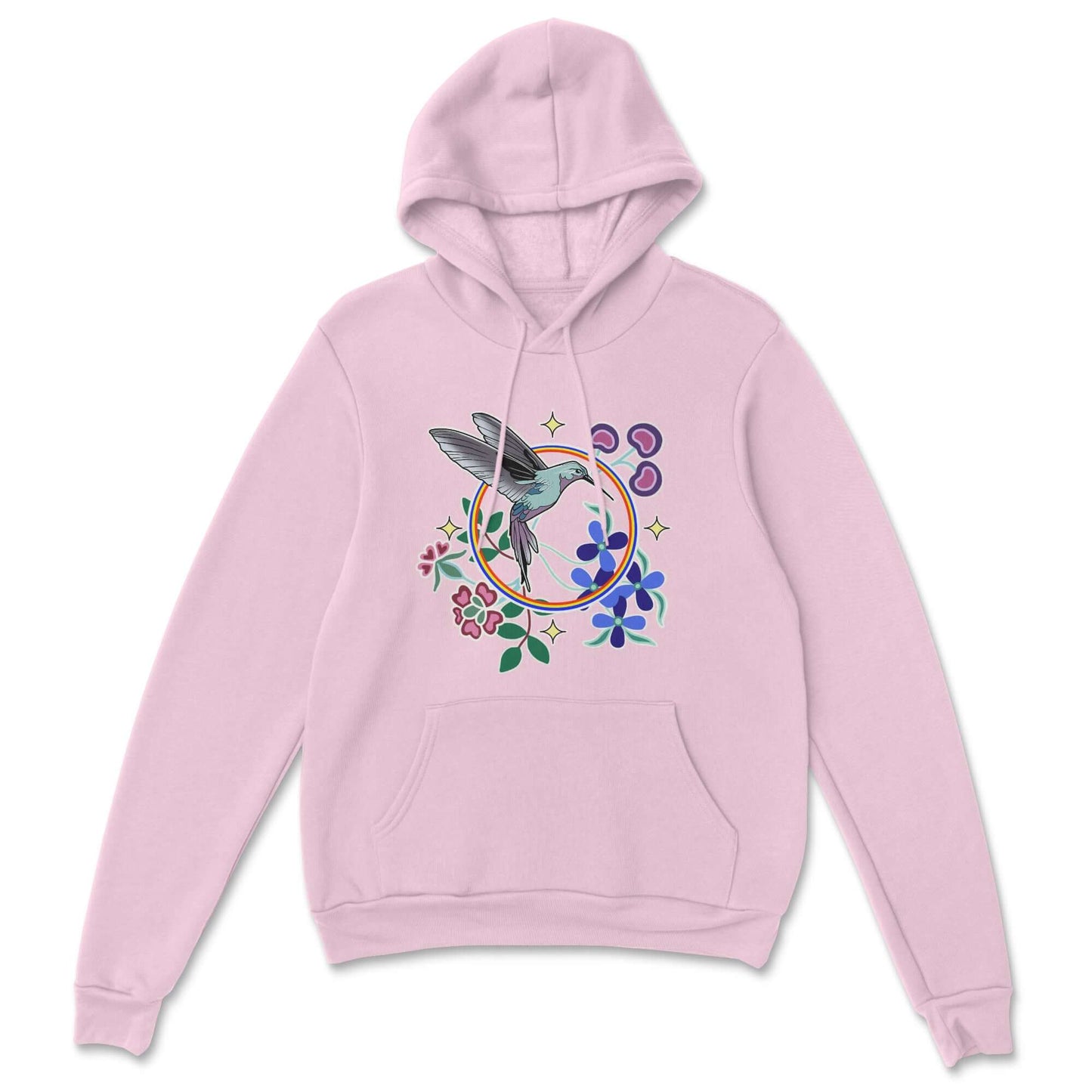 Hummingbird Joy Hoodie - Velora Luxury Fashion