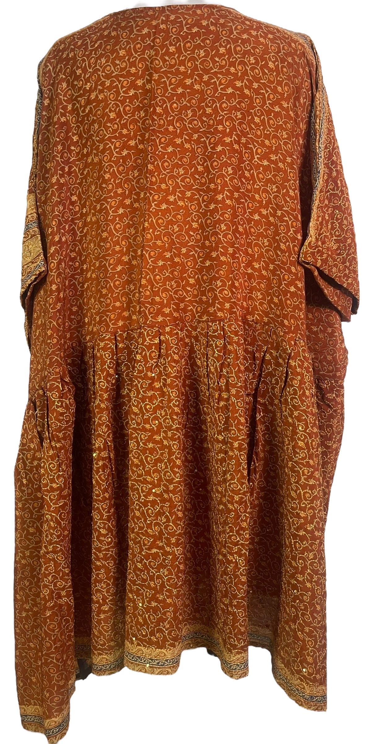 PRC3776 Avatar Pure Silk Boxy Babydoll Dress - Velora