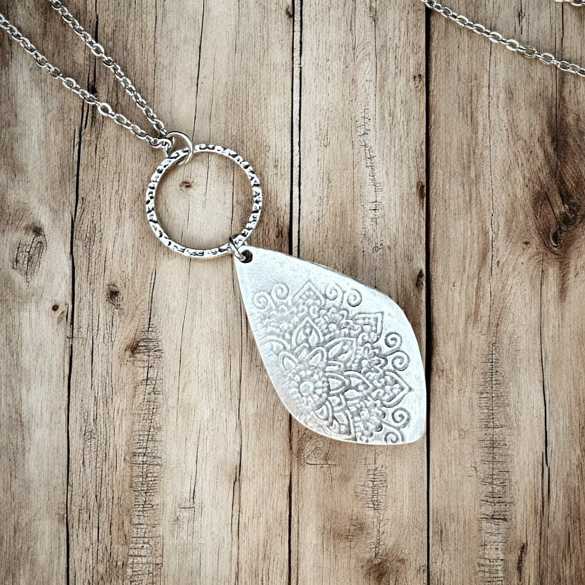 Long Mandala Necklace - Velora