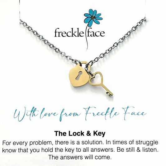 With Love From Freckle Face - Lock & Key - Velora