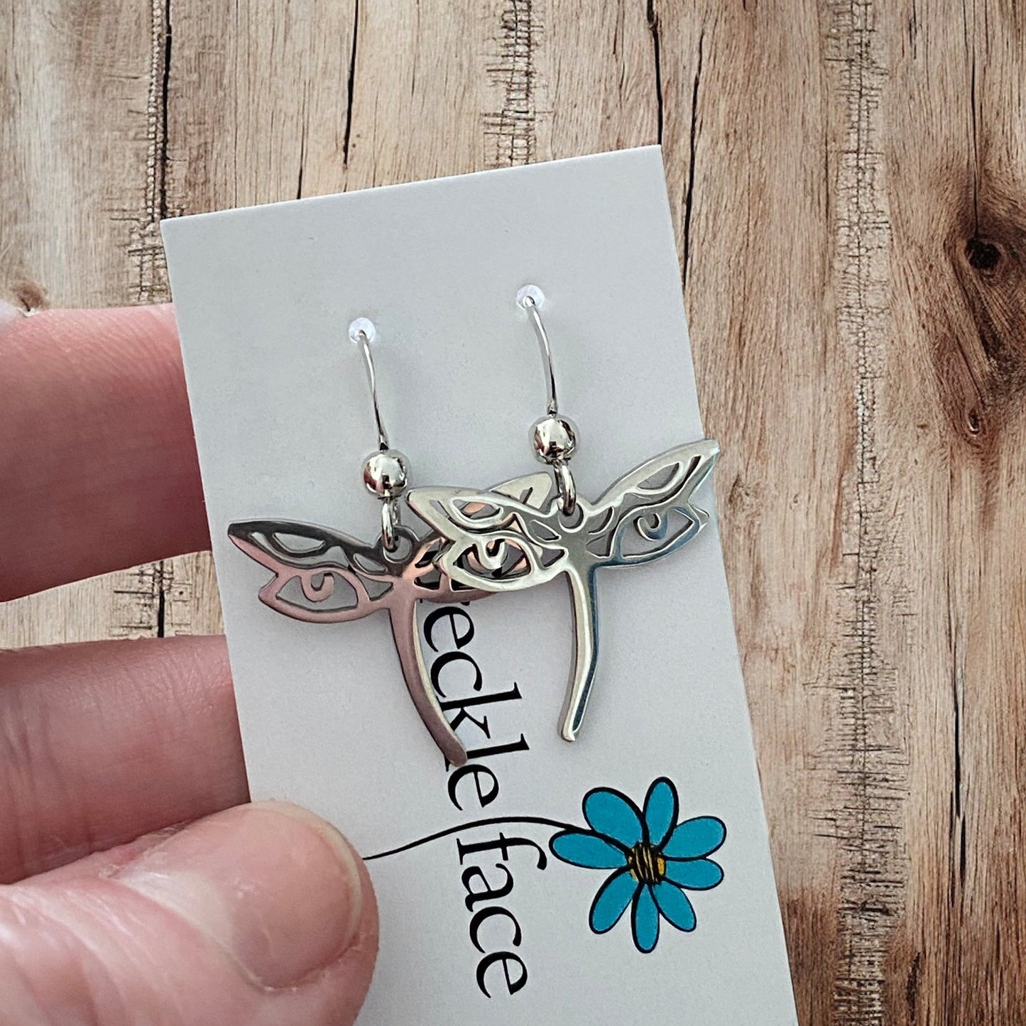 Whimsical Dragonfly Earrings - Velora