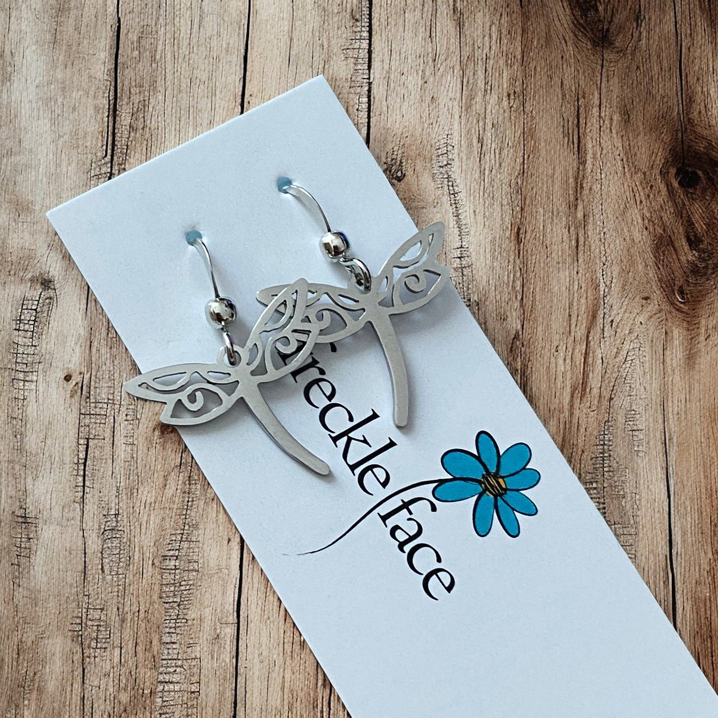 Whimsical Dragonfly Earrings - Velora