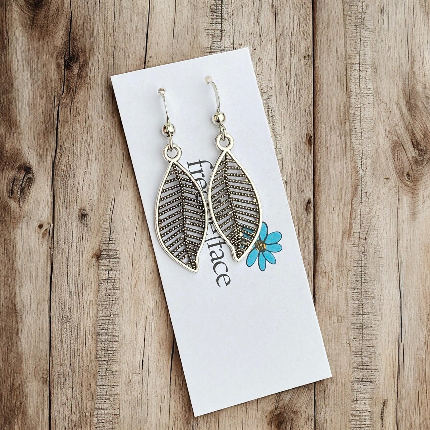 Filigree Leaf Earrings – Lightweight Nature-Inspired Dangles - Velora