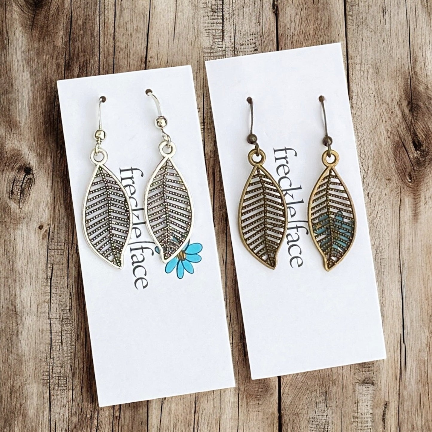 Filigree Leaf Earrings – Lightweight Nature-Inspired Dangles - Velora