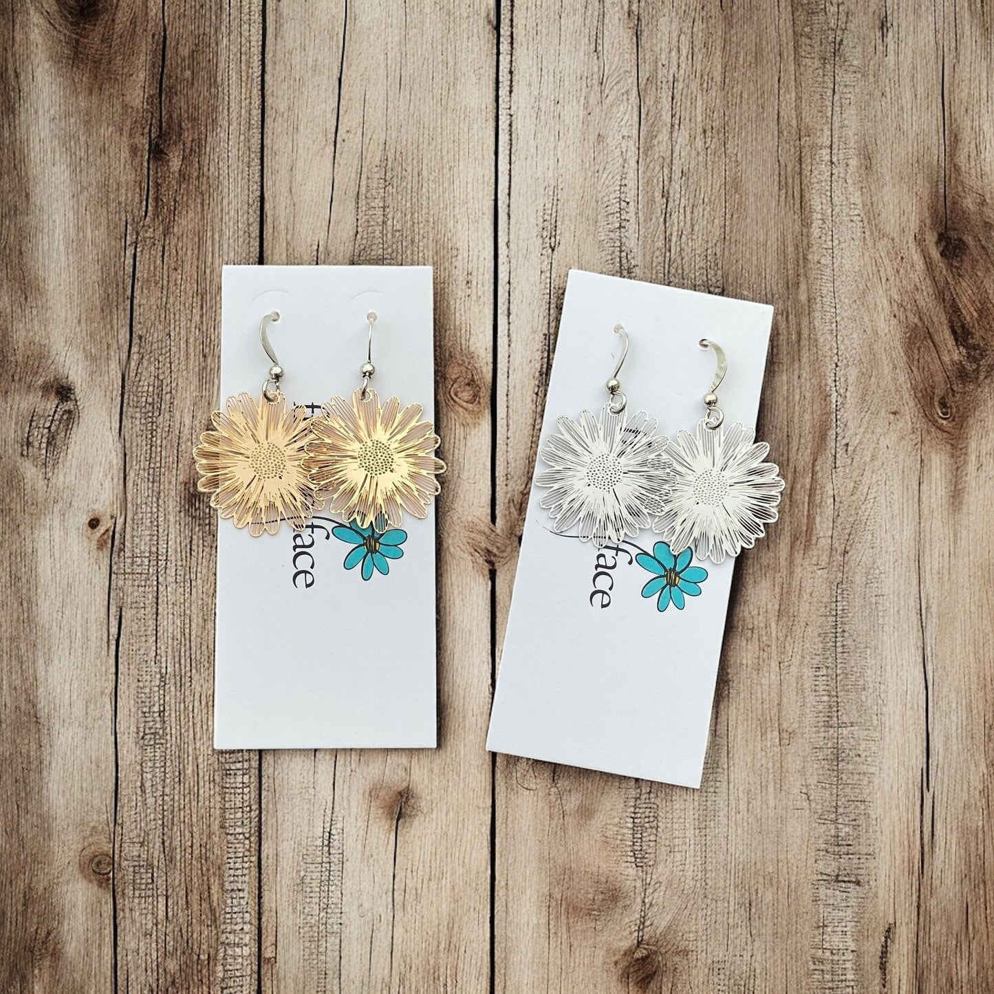 Lightweight Flower Burst Earrings - Velora