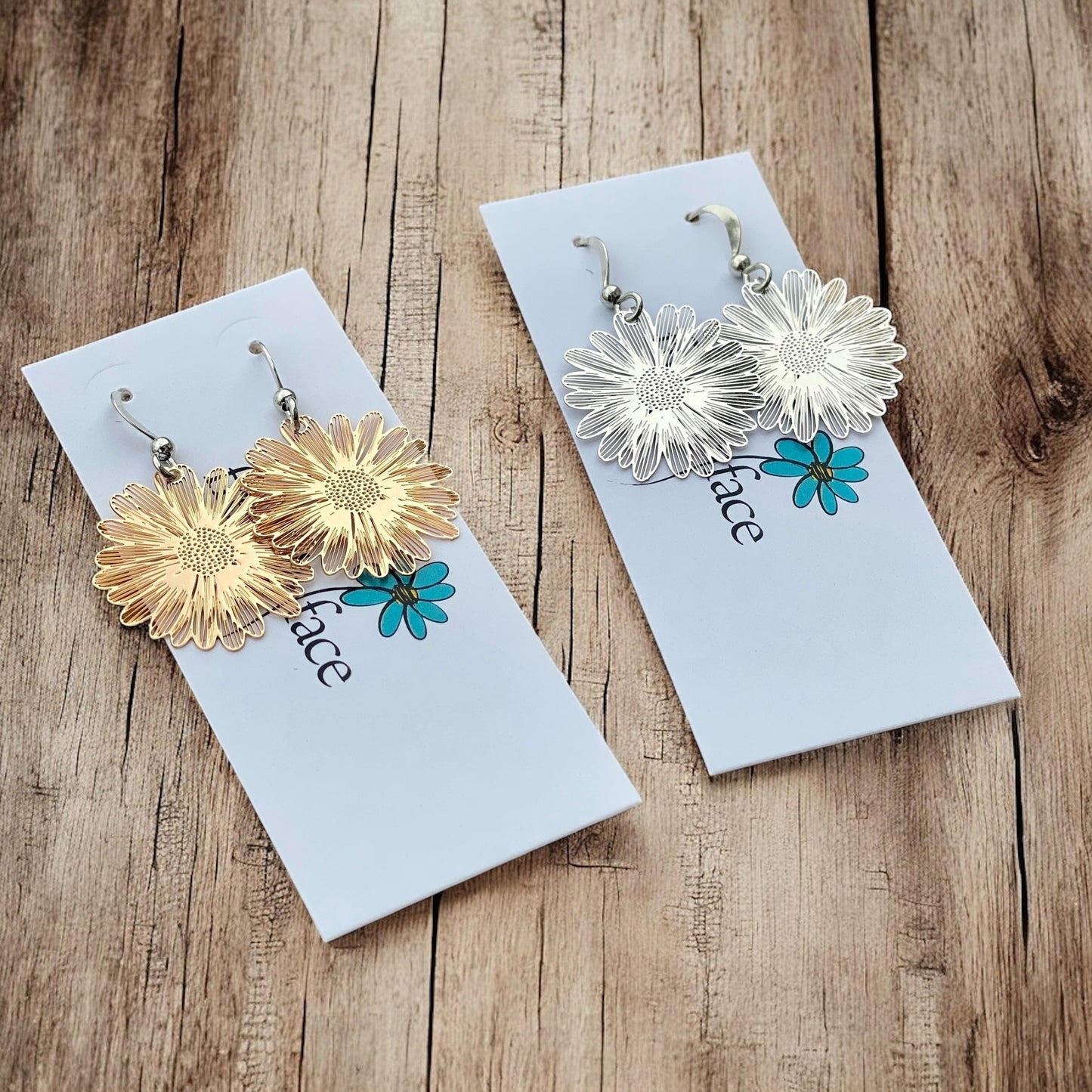 Lightweight Flower Burst Earrings - Velora