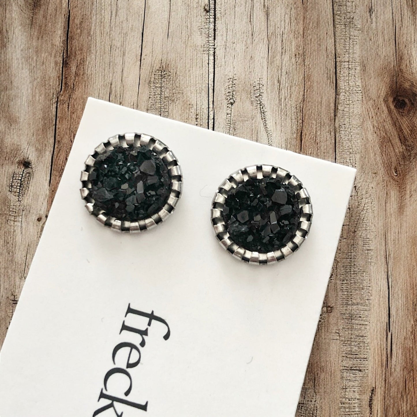 Sparkly Spring Studs 10mm - Velora