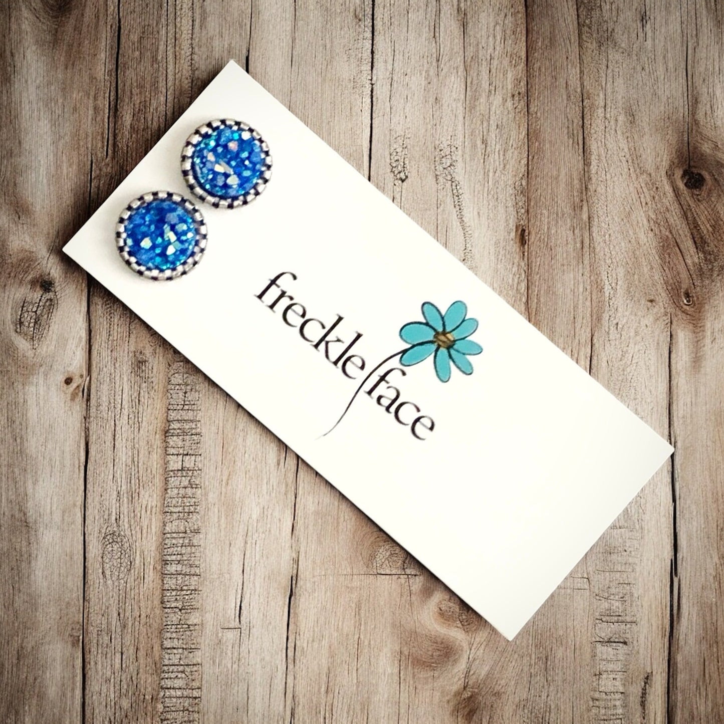 Sparkly Spring Studs 10mm - Velora