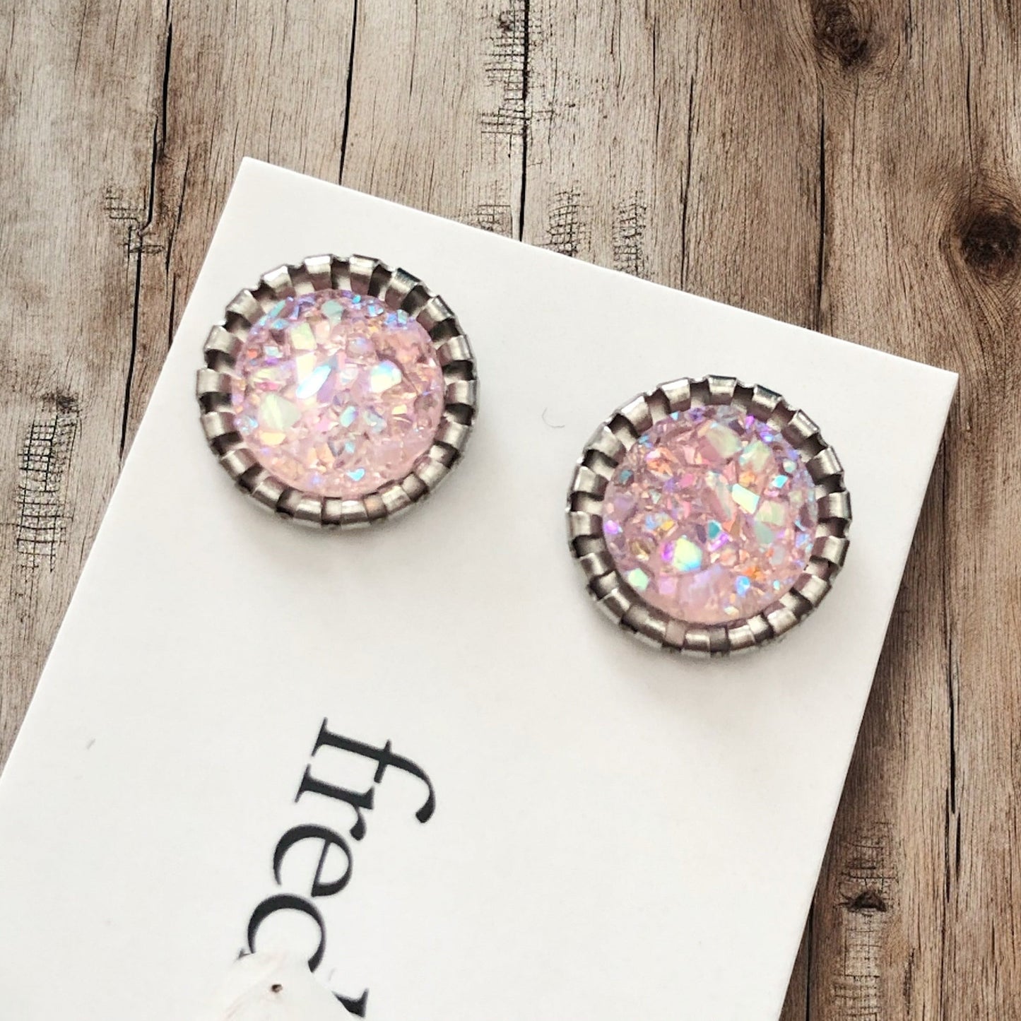 Sparkly Spring Studs 10mm - Velora