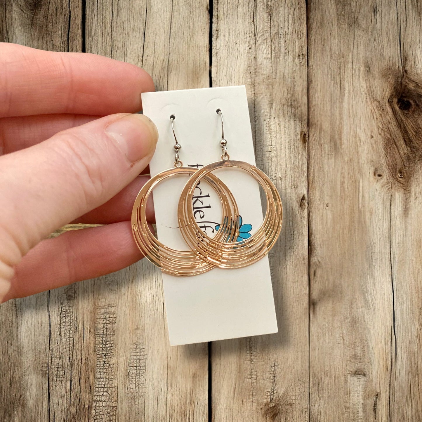 Lightweigh Circle Earrings - Velora