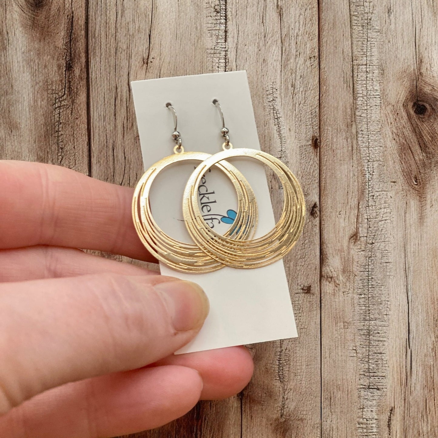Lightweigh Circle Earrings - Velora