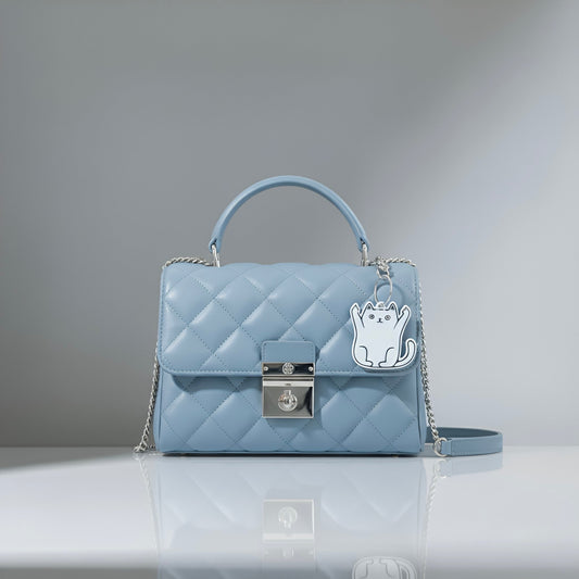 Sassy Cat Bag Charm â Middle Finger Gesture with Cute Style rottaofficial