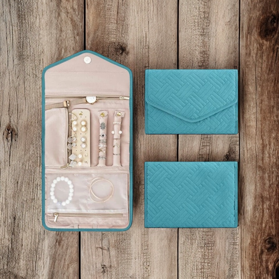 Travel Clutch Jewellery Case - Velora