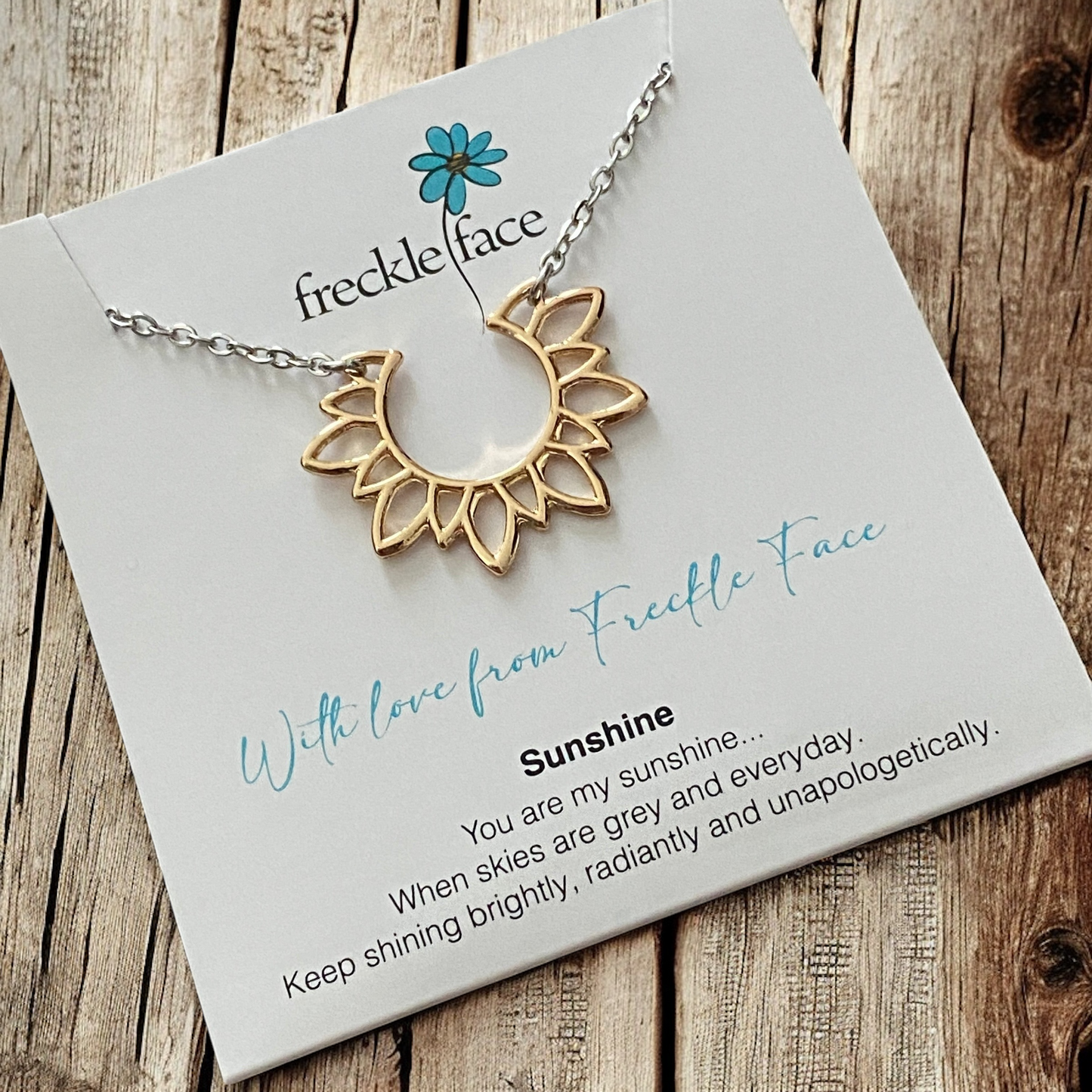 With Love from Freckle Face - Sunshine - Velora
