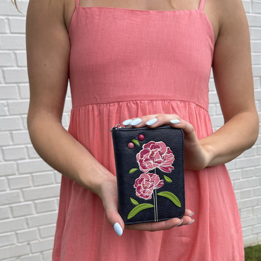 Peony S Zip Around Wallet