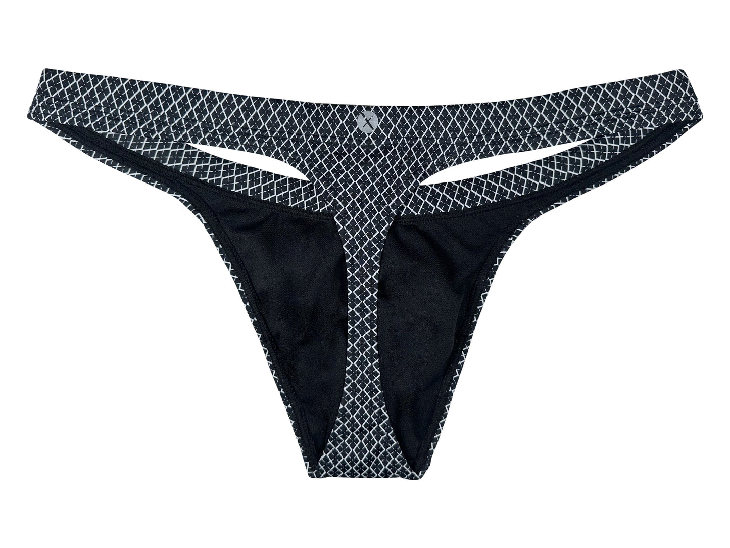 Adonis Swim Thong - Logo Print - Velora Luxury Fashion