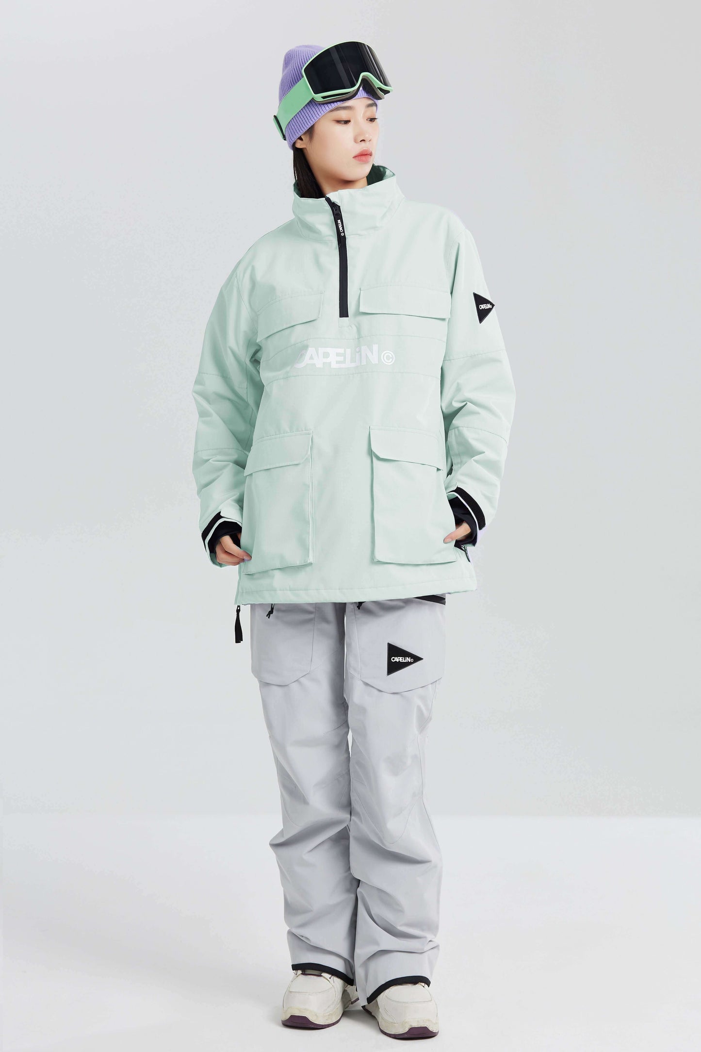 Yenna Women's Pullover Snowboard Jacket - Velora