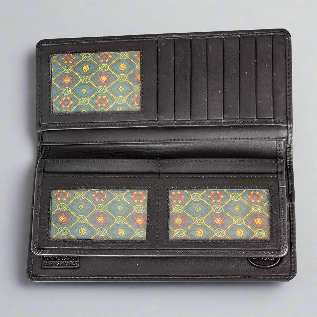 JBG International Men's Breast Pocket Leather Wallet - Velora Luxury Fashion