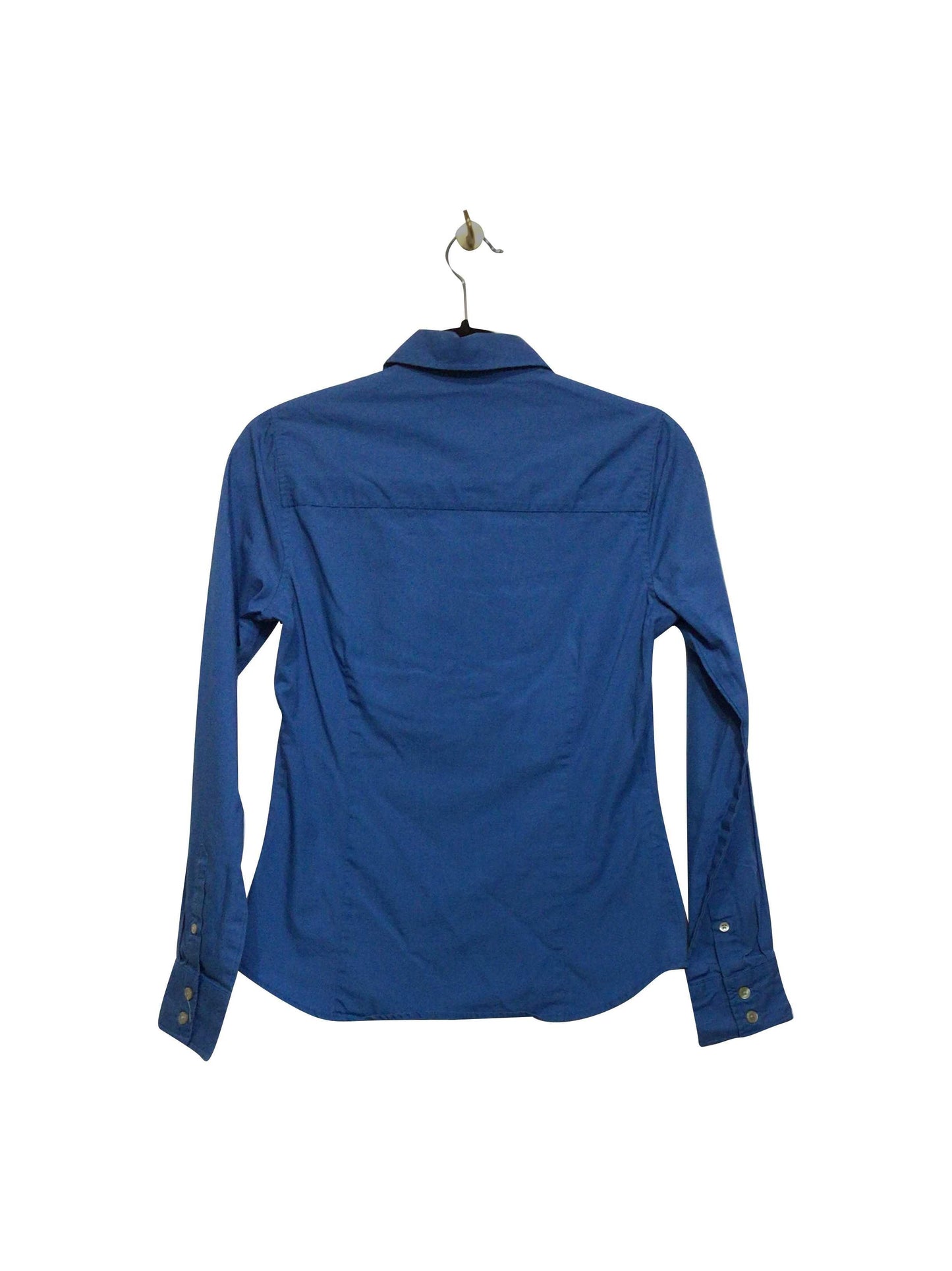 JOE FRESH Regular fit Button-down Top in Blue - XS - Velora