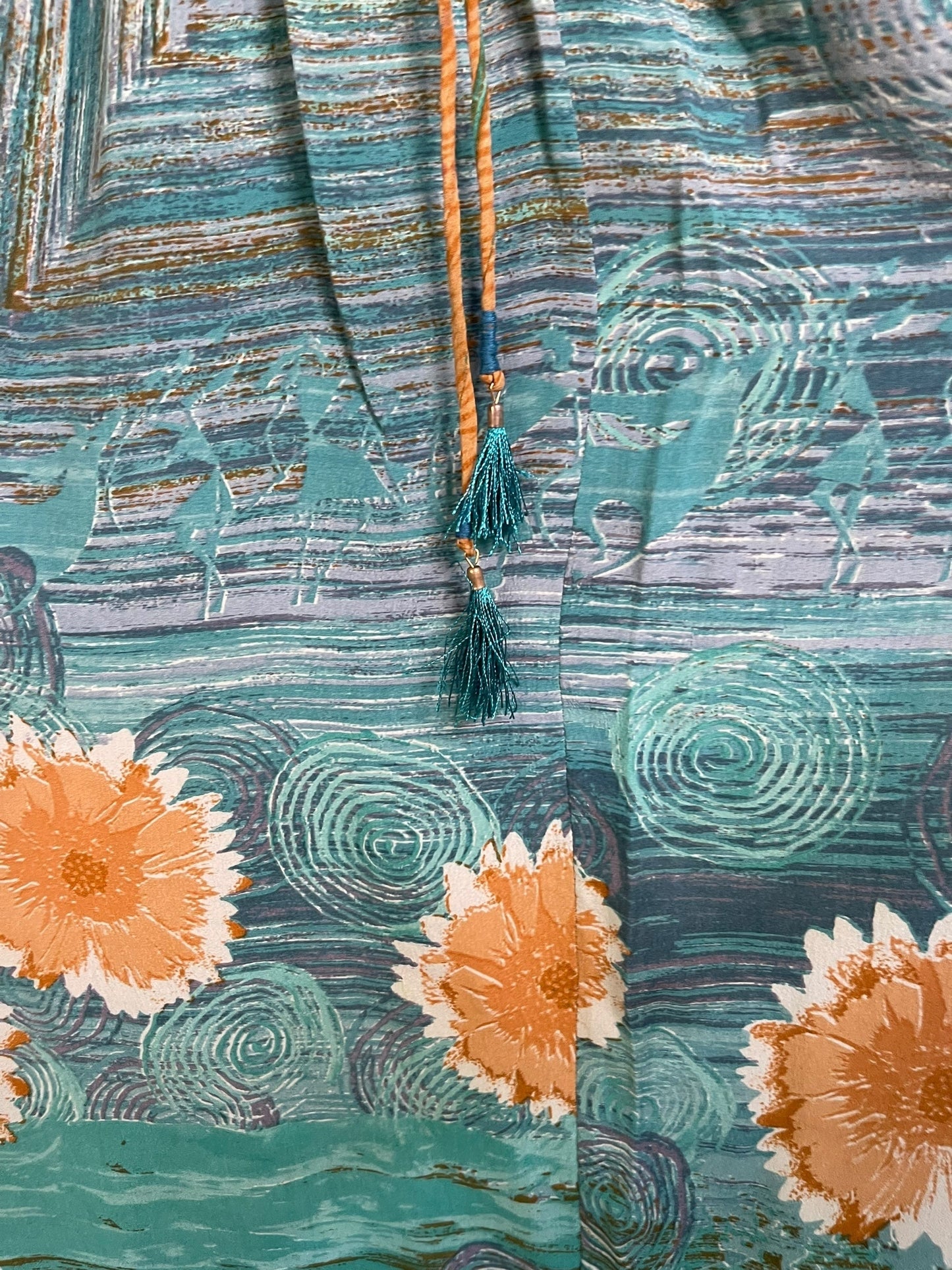 PRC6774 Avatar Pure Silk Maxi Kaftan - Velora