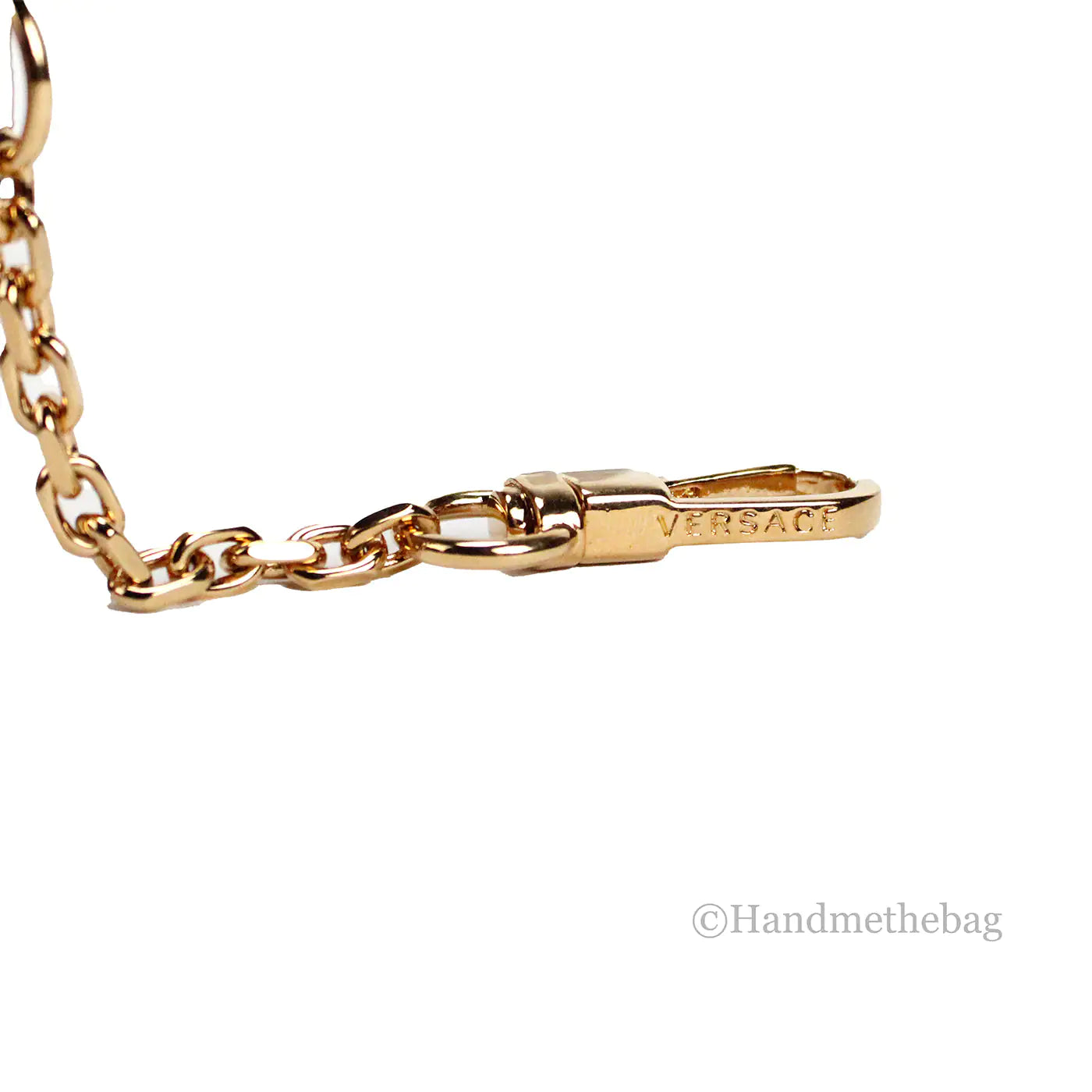 Versace Caramel Leather Multi-Card Key Wallet