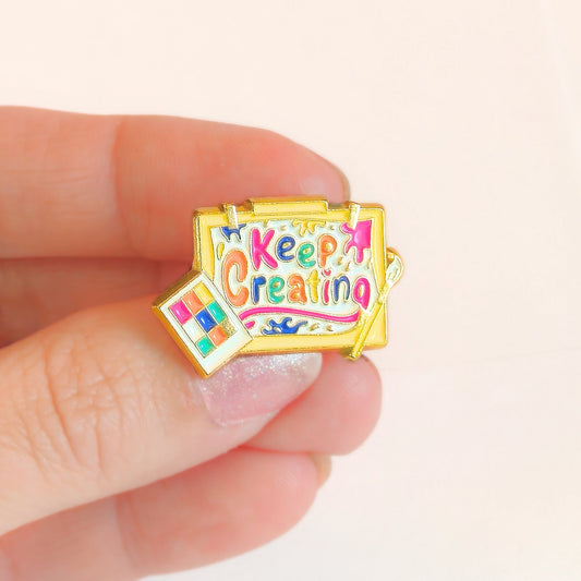 Keep Creating | Collectible Pin - Velora