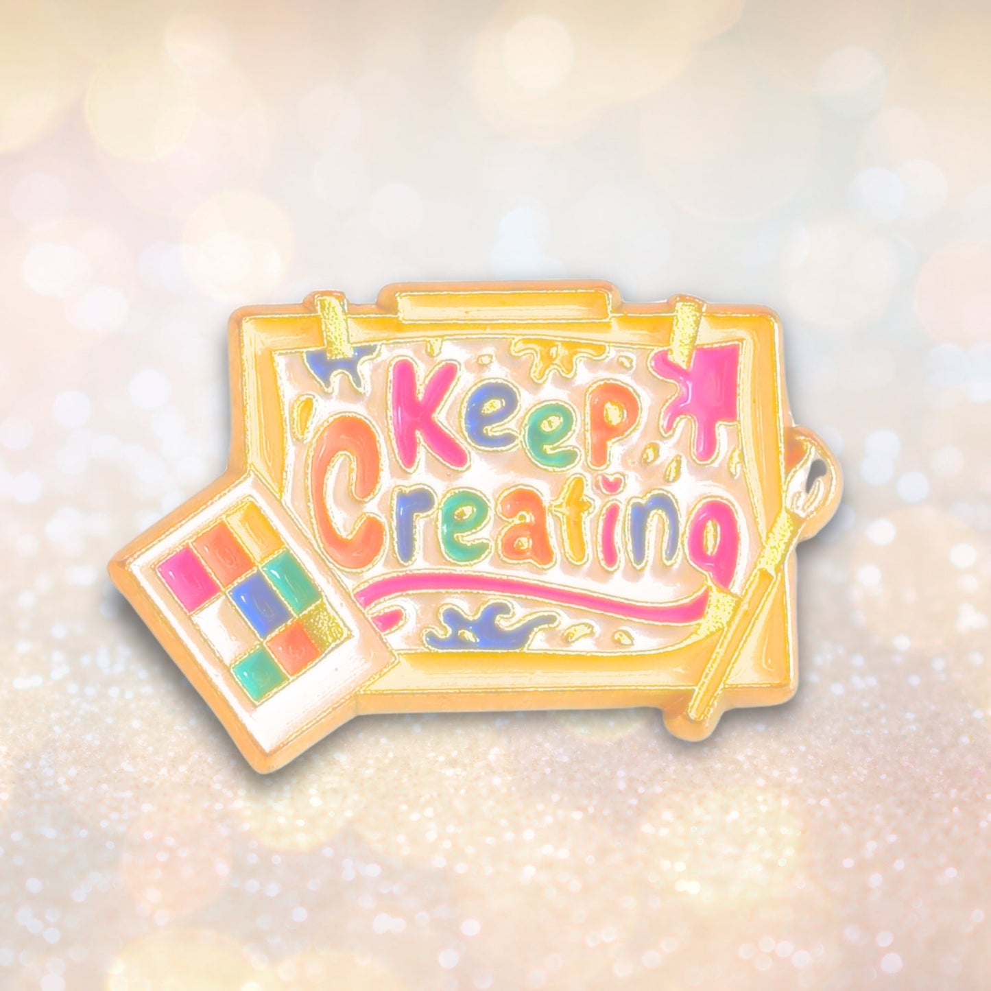 Keep Creating | Collectible Pin - Velora