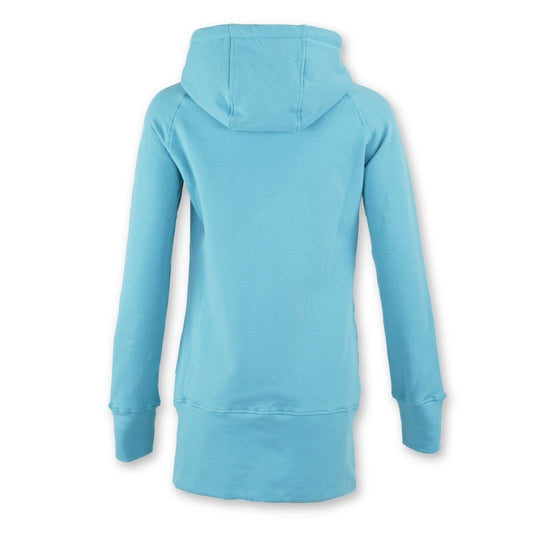 Kora Long Zipup Hoodie Sky Blue - Velora