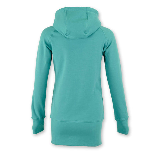 Kora Long Zipup Hoodie Spearmint - Velora