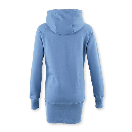 Kora Long Hoodie Baby Blue - Velora