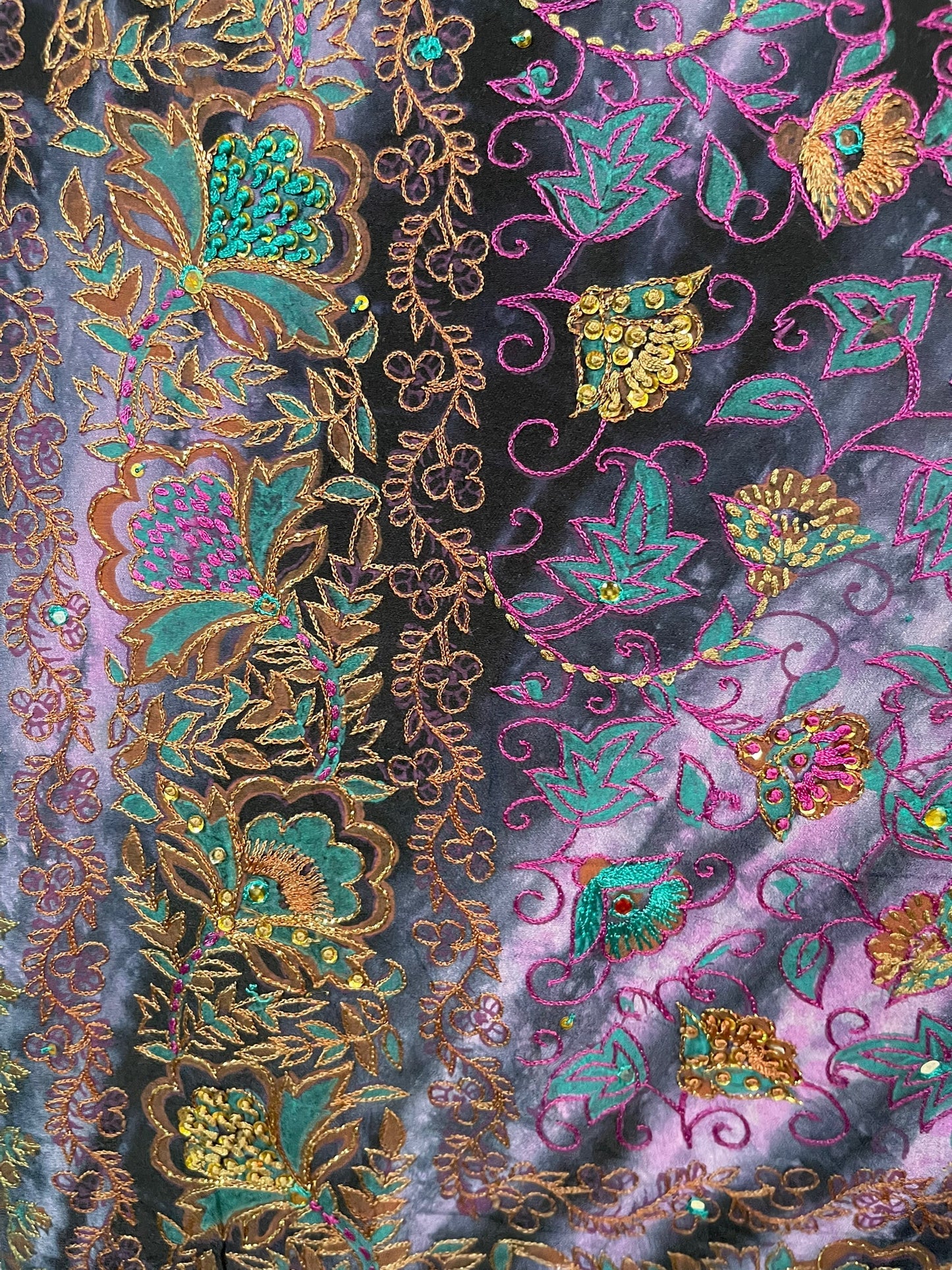 PRC6402 Avatar Pure Silk Maxi Kaftan - Velora
