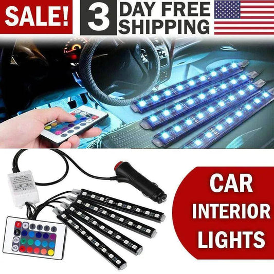 LED Strip Lights for Car Interior Lights with Neon Atmosphere - Velora