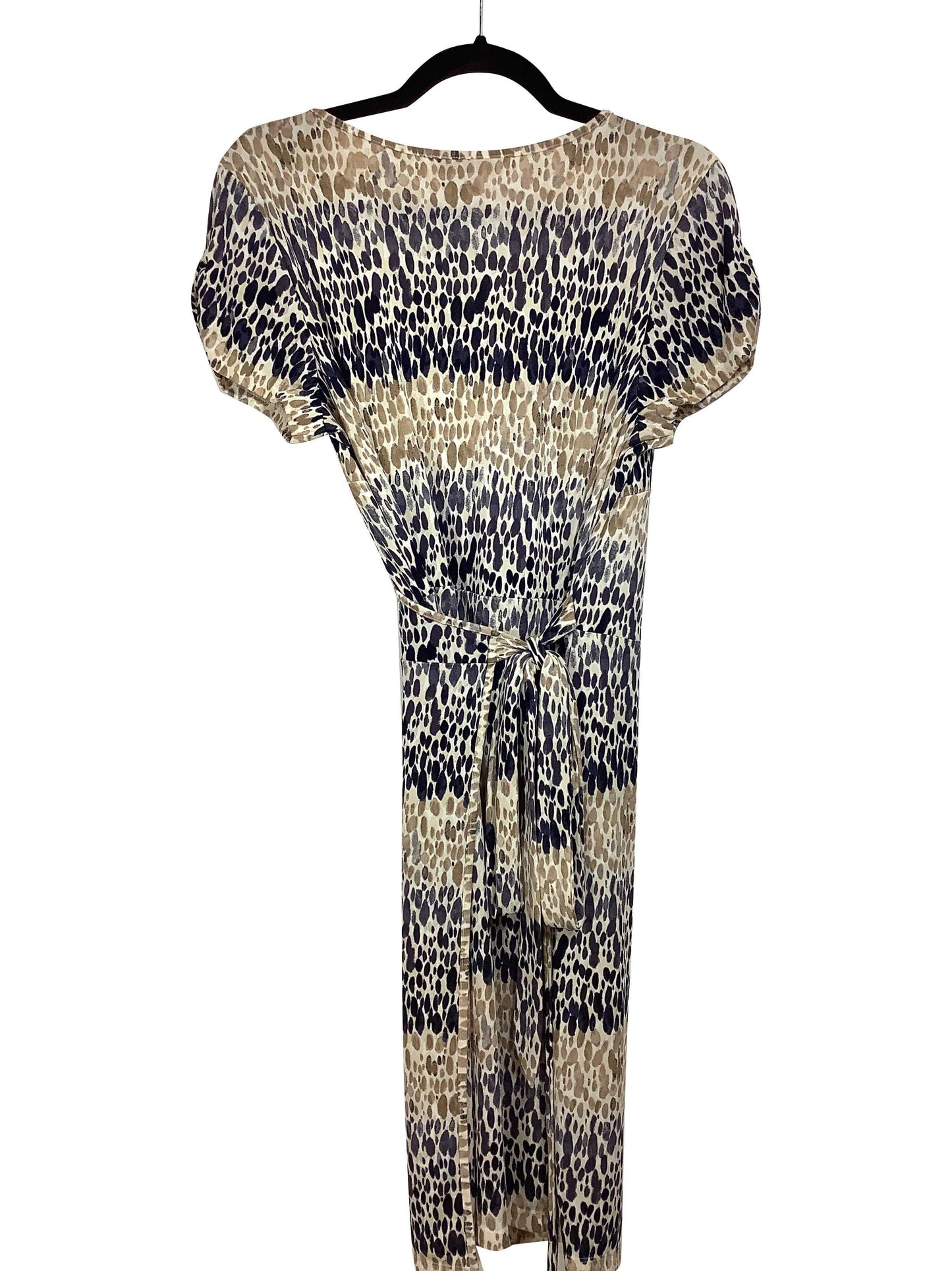 LOFT Regular fit Wrap Dress in Beige - L - Velora