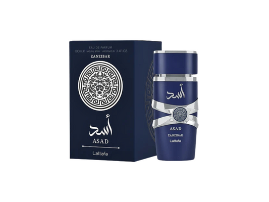 Lattafa Asad Zanzibar Eau de Parfum for Men 100mL (3.4oz) - Velora Luxury Fashion