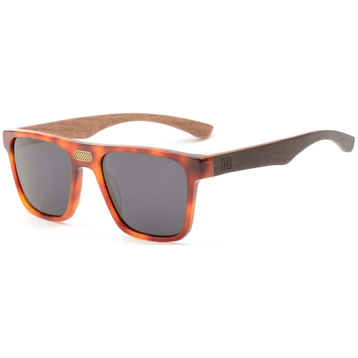 Leo - Acetate & Wood Sunglasses - Velora Luxury Fashion