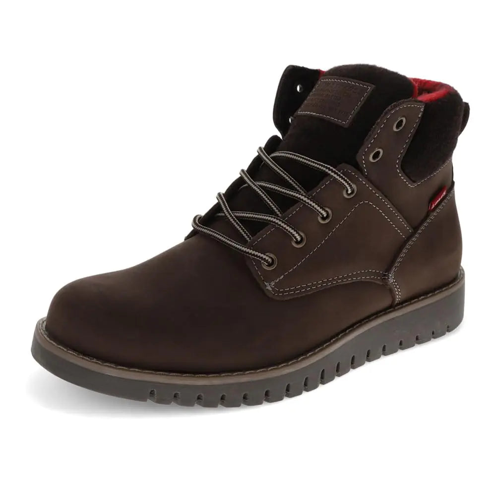 Levis Mens Casual Ankle Boot Brown 11 - Velora Luxury Fashion
