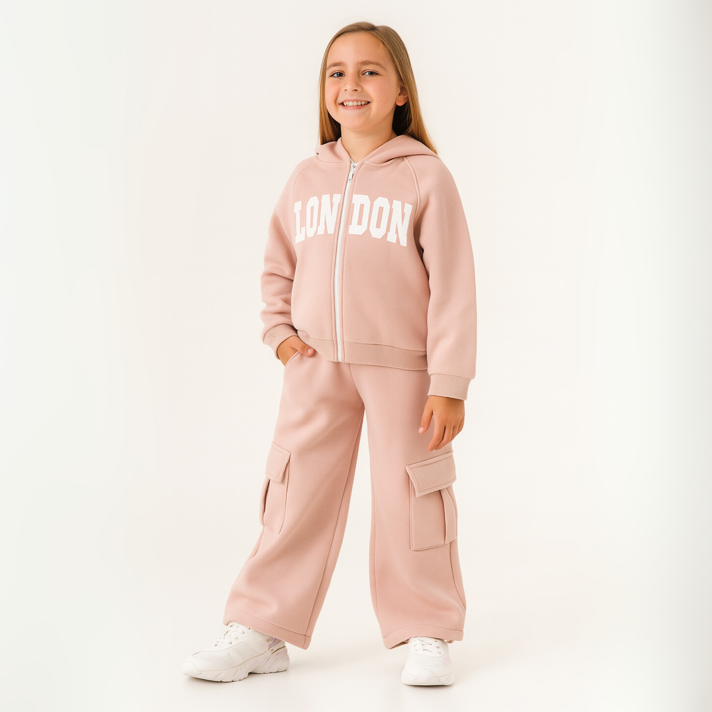 London Chic Girls Casual Set - Velora Luxury Fashion
