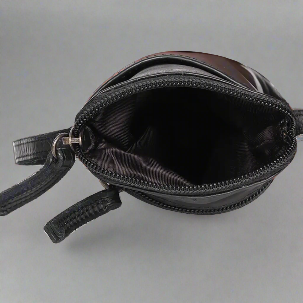 MET Small Crossbody Bag With Front Pocket Boutique of Leathers/Open Road