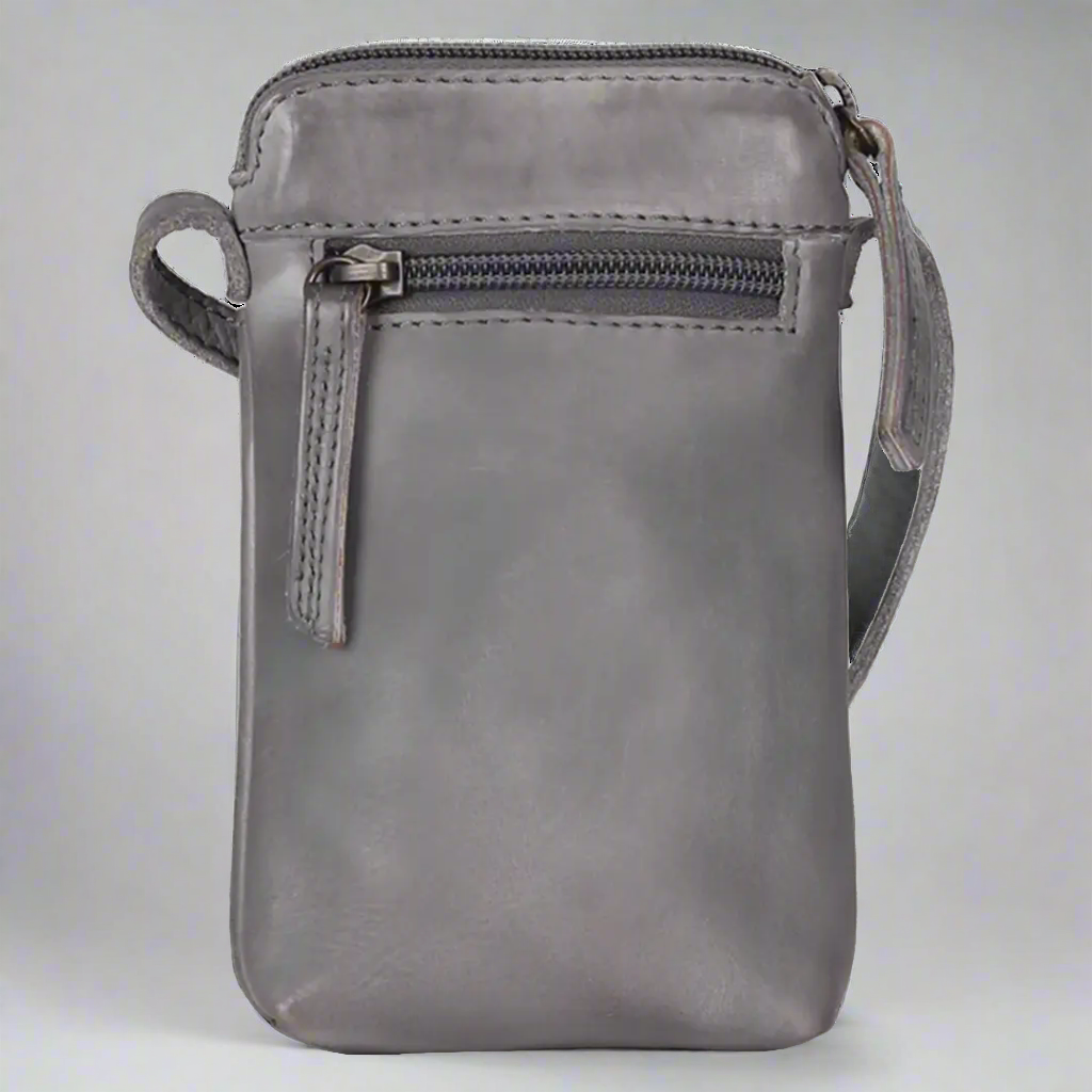 MET Small Crossbody Bag With Front Pocket Boutique of Leathers/Open Road