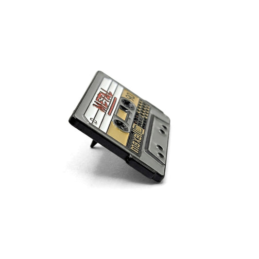 Cassette Tape - METAL Mix | Collectible Pin
