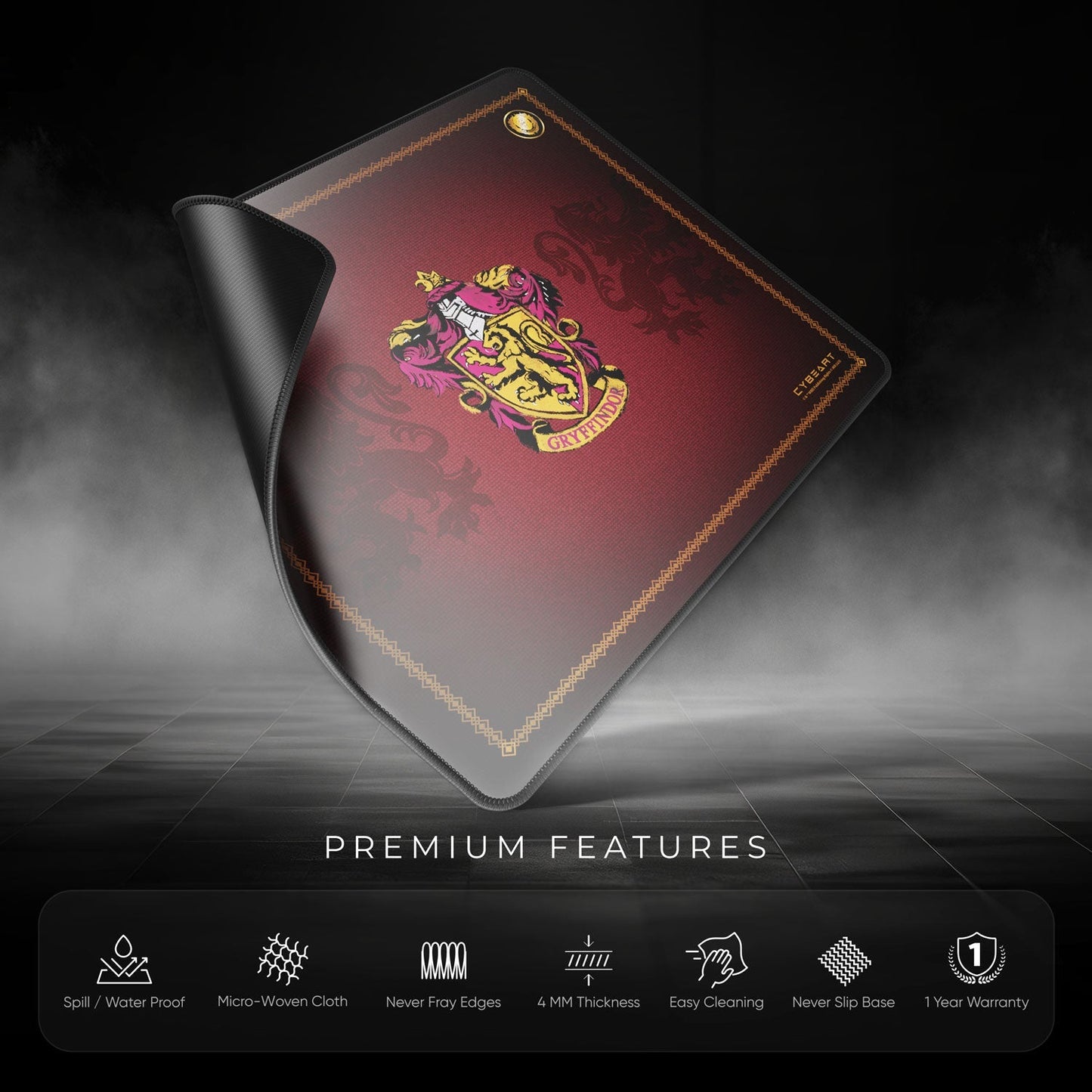 Gryffindor Classic Gaming Mouse Pad - Velora