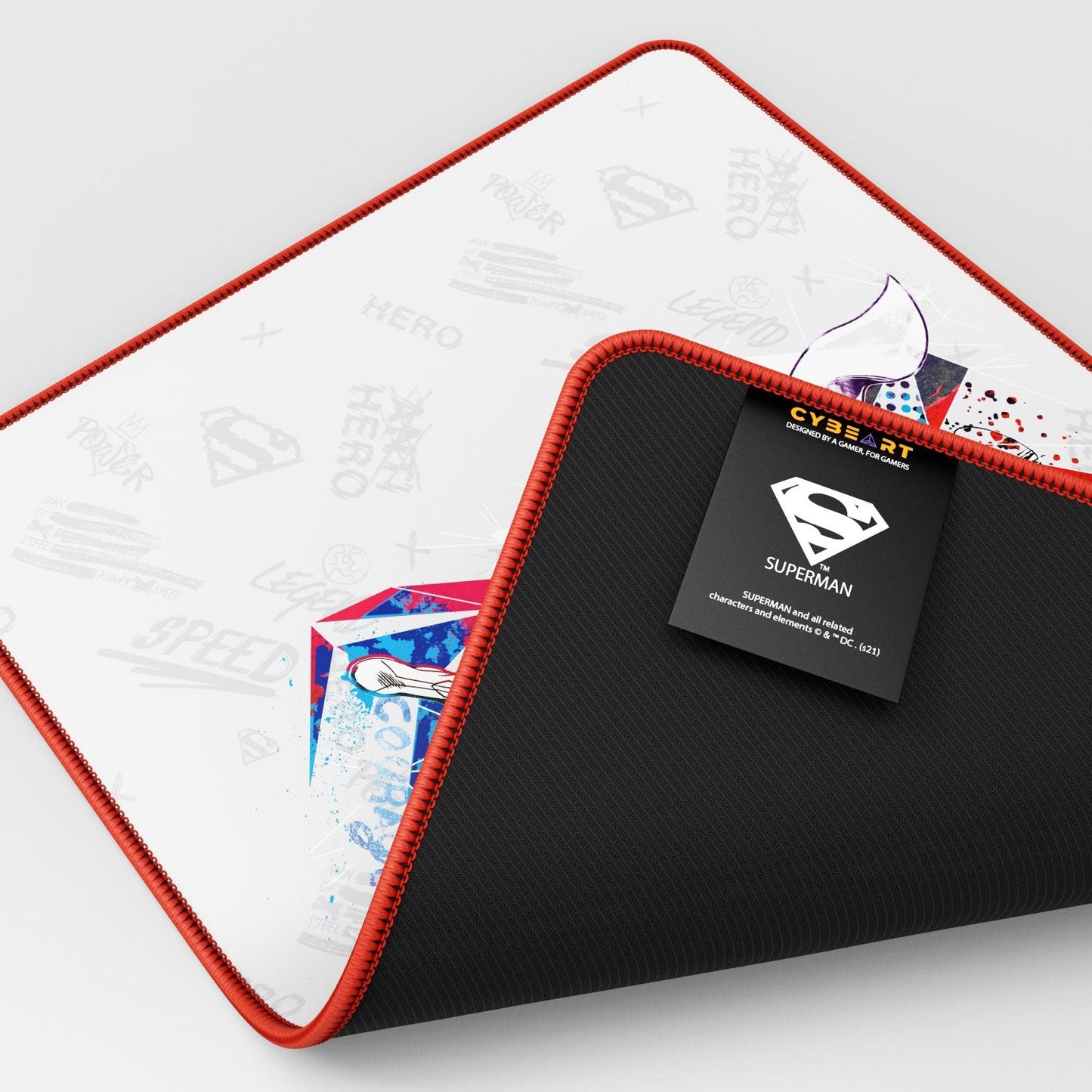Superman - Truth Honor Courage Gaming Mouse Pad - Velora