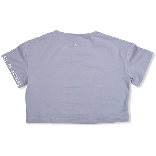 Madi Crop Tee Lavender - Velora