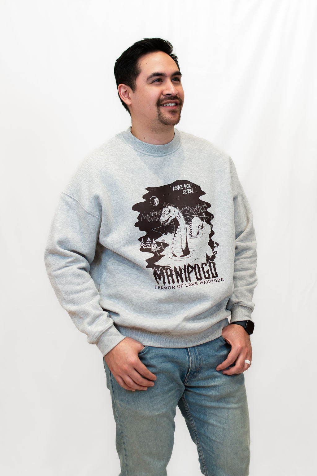 Manitoba Manipogo Crewneck - Velora Luxury Fashion