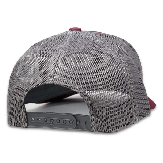 FA Trucker Maroon / Gray - Velora