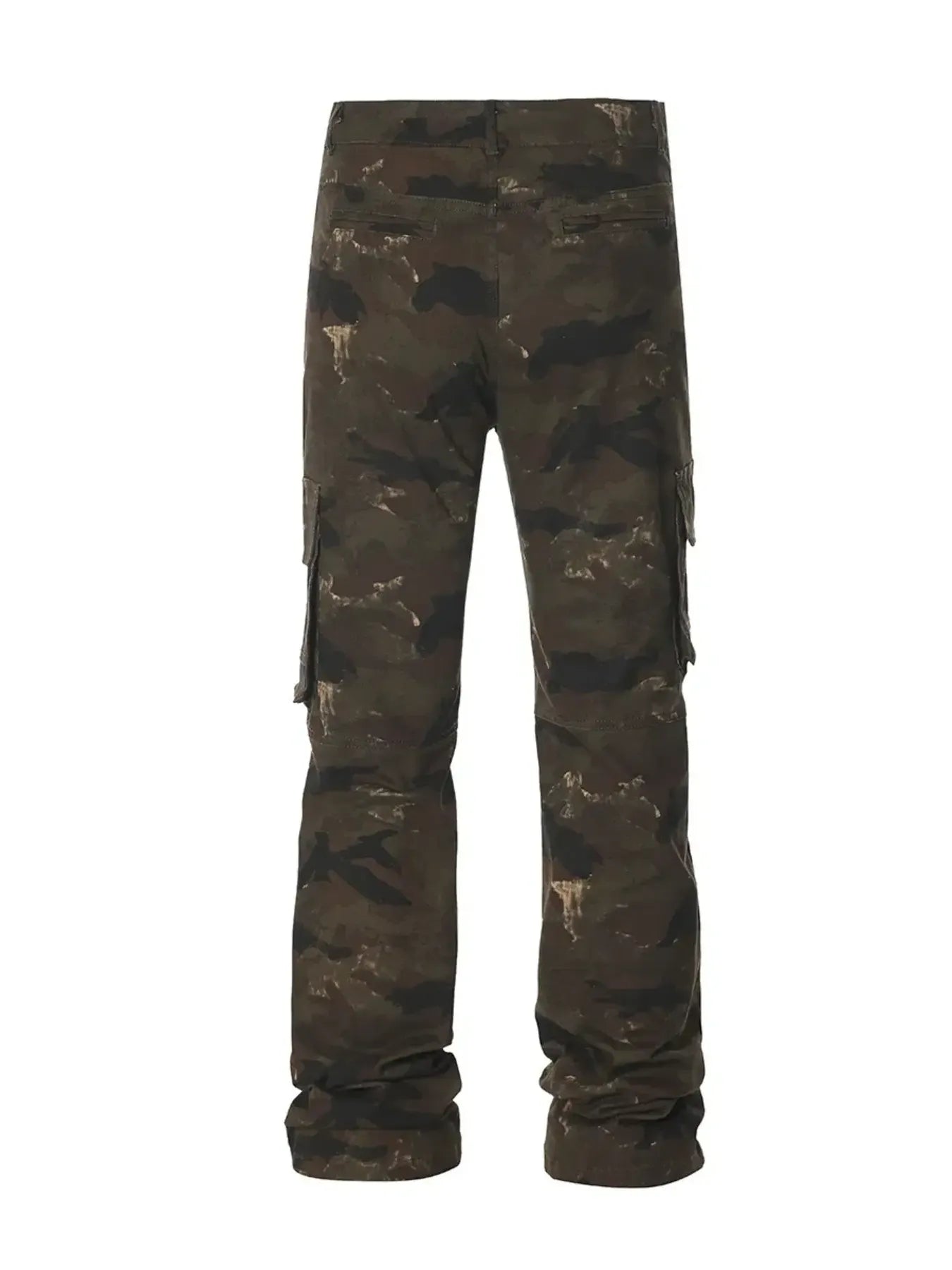Men's Camouflage Loose Fit Jeans - Velora Luxury Fashion