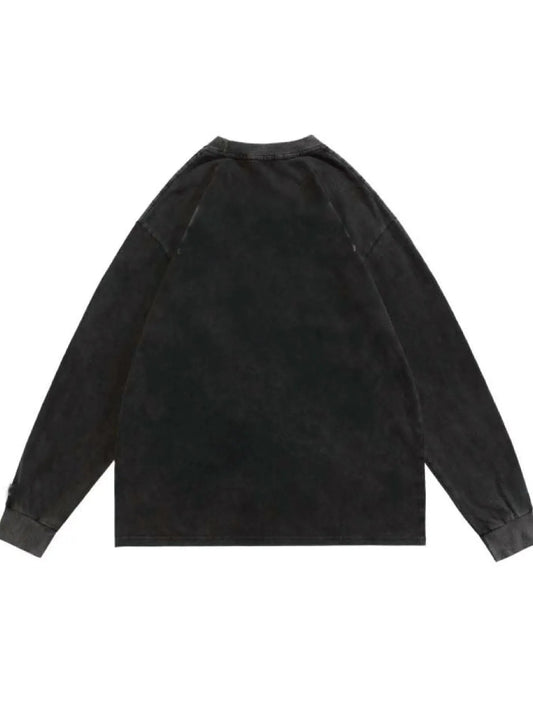 Men's Lips Graphic Oversized Sweatshirt - Velora Luxury Fashion