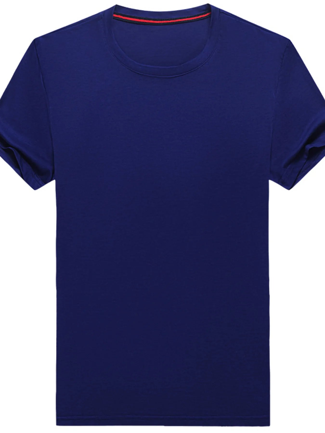 Men's Plus Size Classic Crew Neck Basic T-Shirt - Velora Luxury Fashion